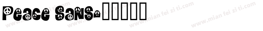 Peace Sans字体转换